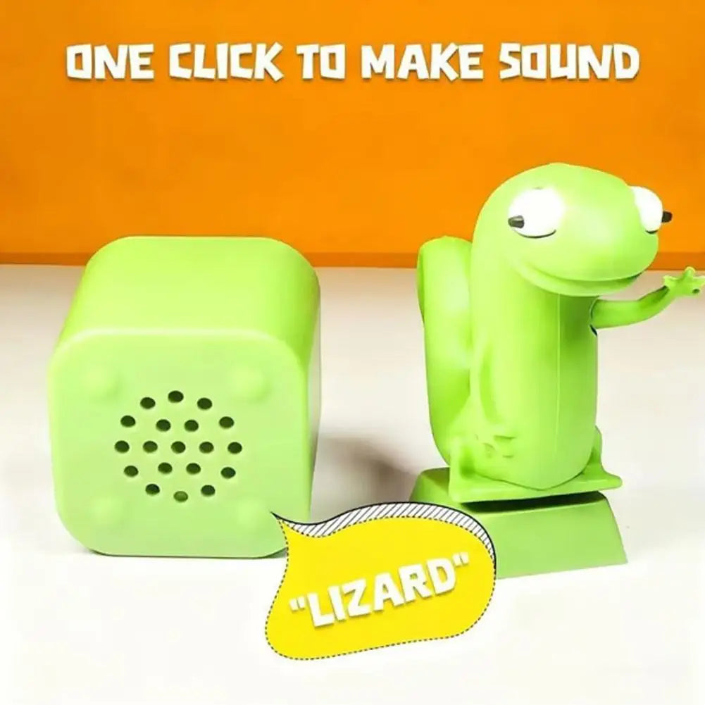 ClickBoard™ Lizard Clicker – Portachiavi Antistress Sonoro Ricaricabile