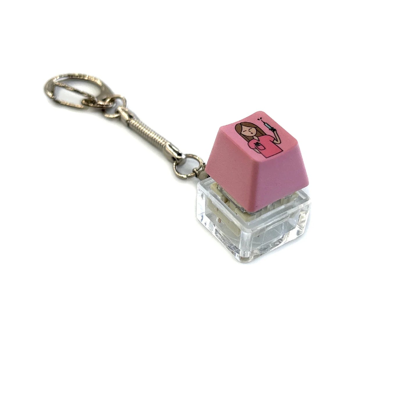 ClickBoard™ Tasti meccanici singoli – Antistress Meccanico Portachiavi