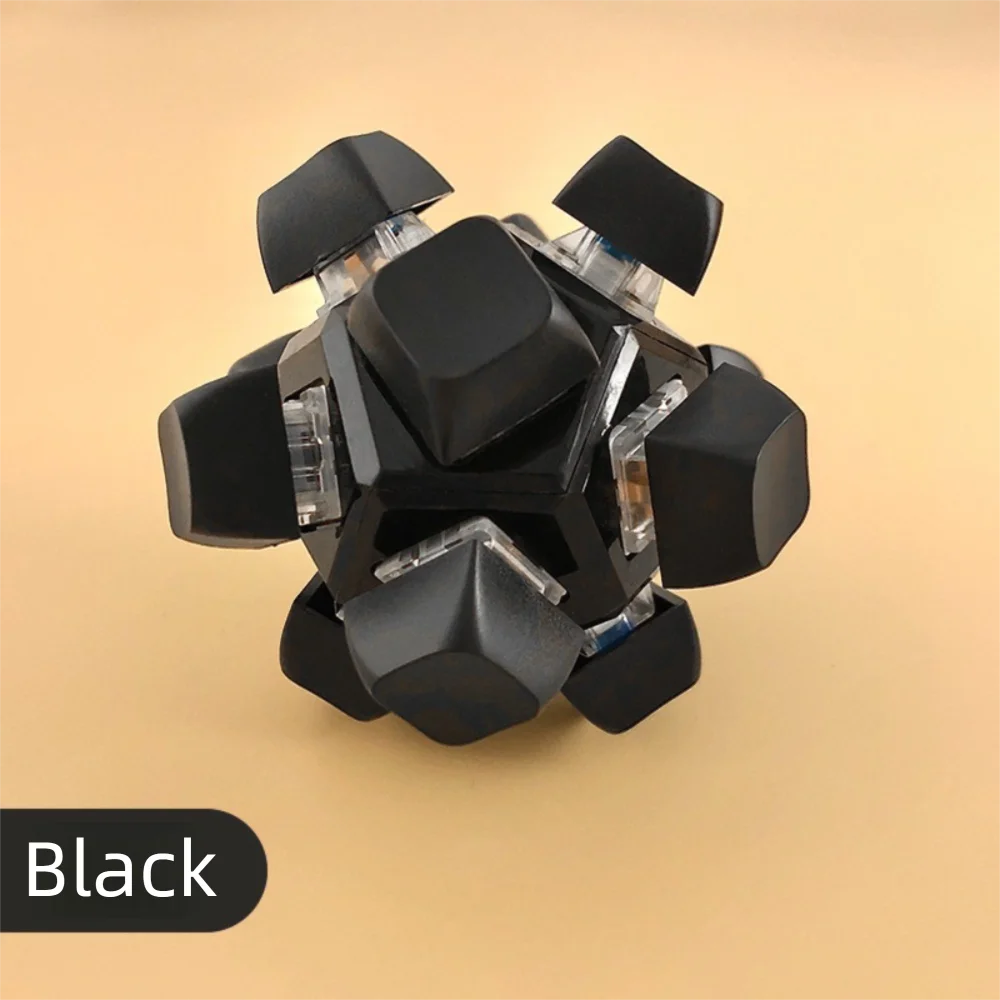 ClickBoard™ Magic Ball 12 Keys – Fidget Antistress ASMR Portachiavi