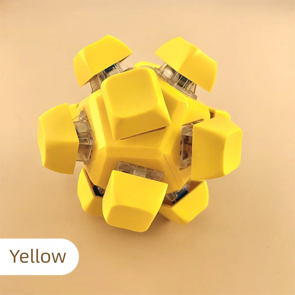 ClickBoard™ Magic Ball 12 Keys – Fidget Antistress ASMR Portachiavi