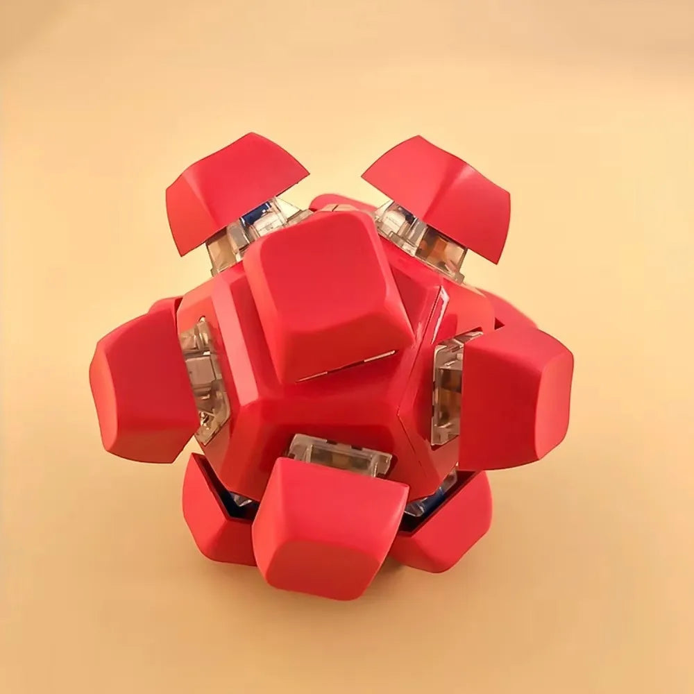 ClickBoard™ Magic Ball 12 Keys – Fidget Antistress ASMR Portachiavi