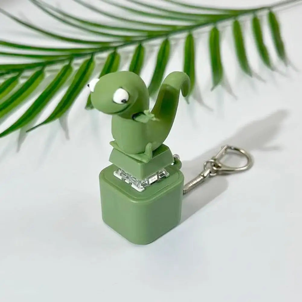 ClickBoard™ Lizard Clicker – Portachiavi Antistress Sonoro Ricaricabile