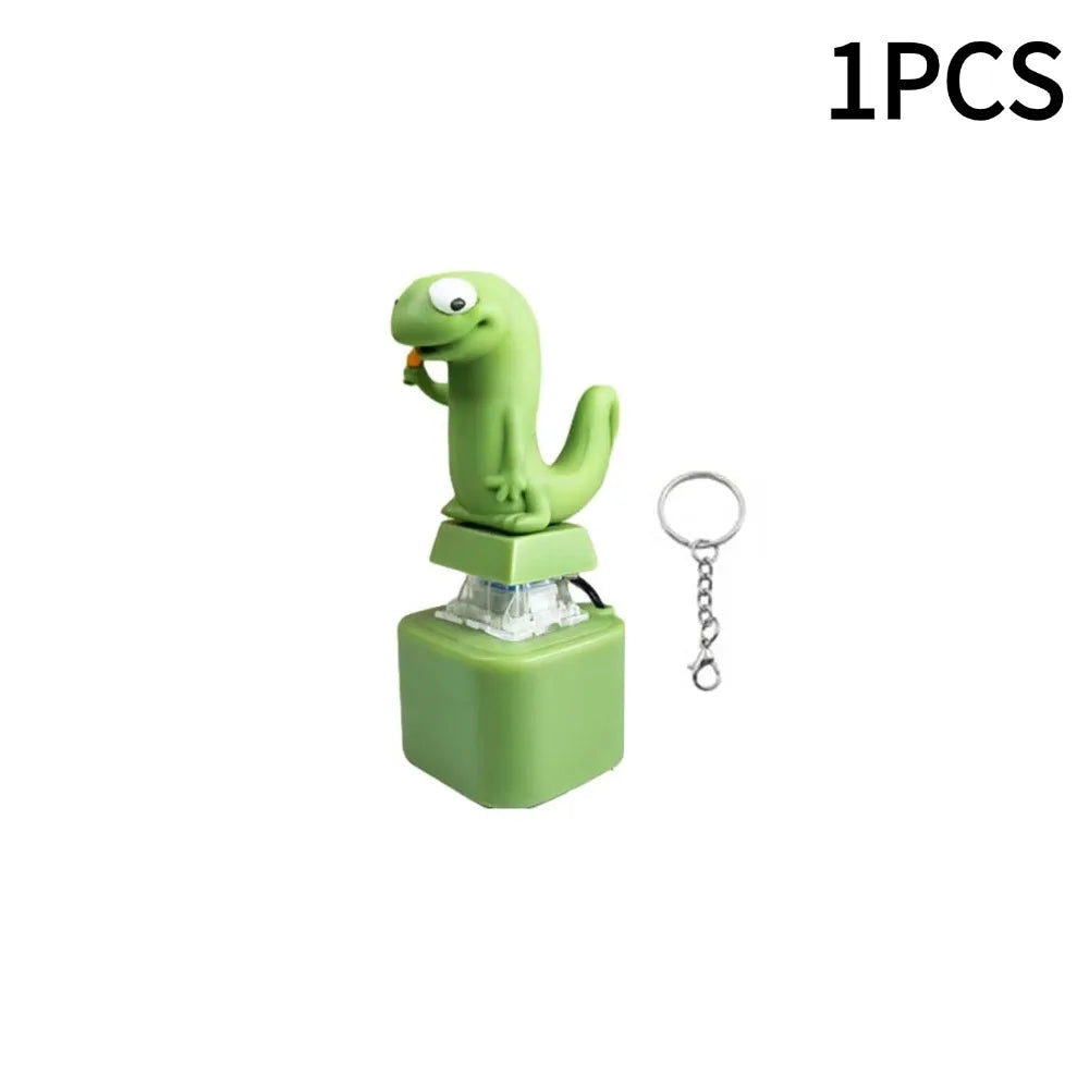 ClickBoard™ Lizard Clicker – Portachiavi Antistress Sonoro Ricaricabile
