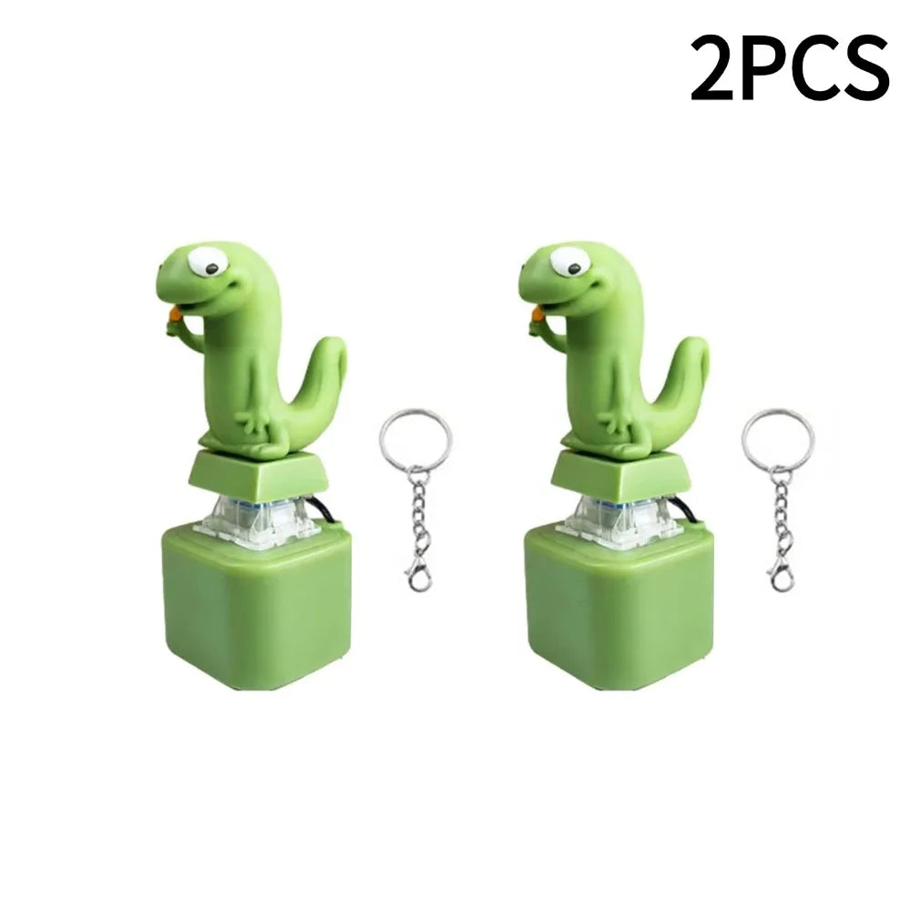 ClickBoard™ Lizard Clicker – Portachiavi Antistress Sonoro Ricaricabile