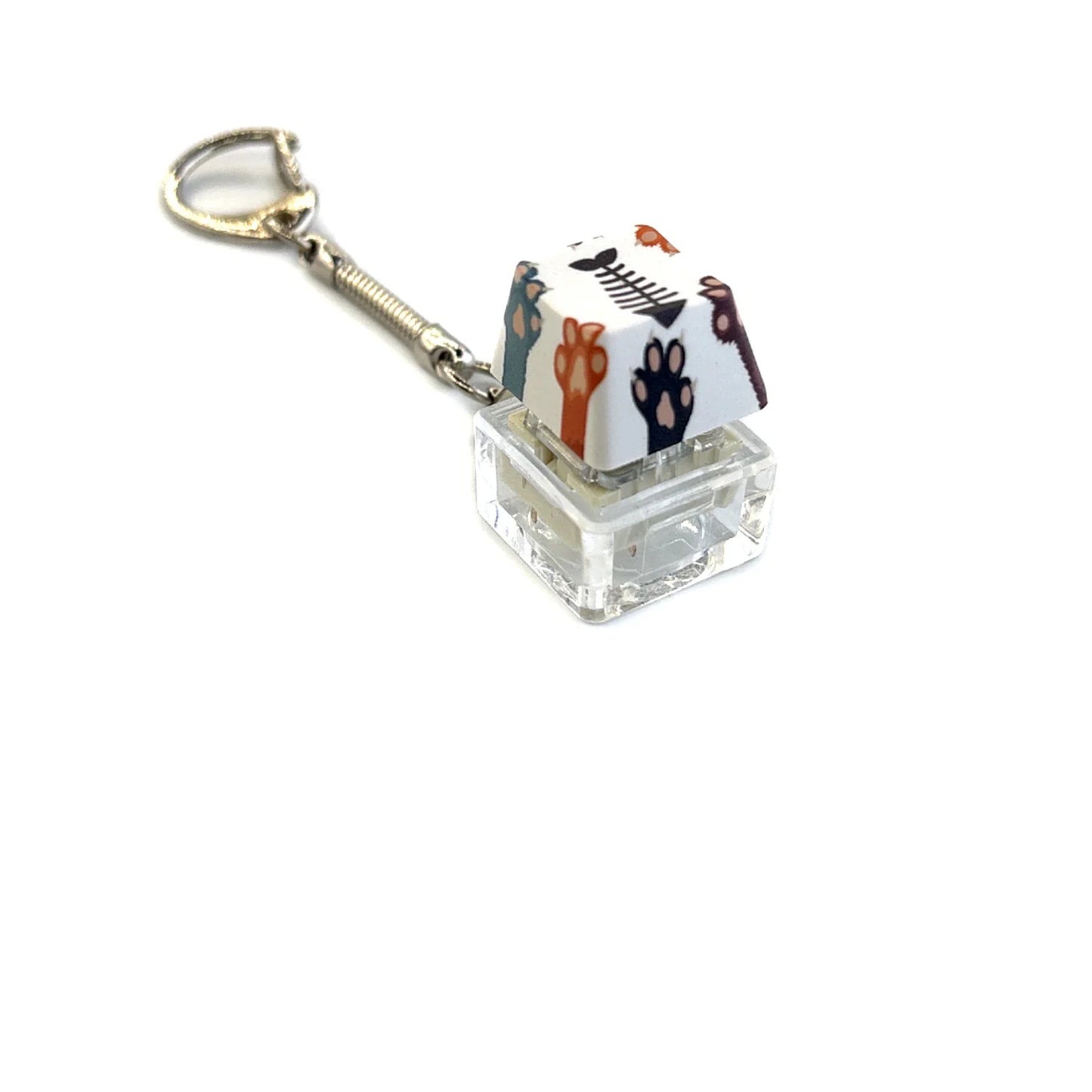 ClickBoard™ Tasti meccanici singoli – Antistress Meccanico Portachiavi